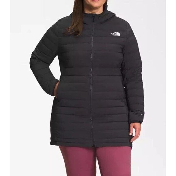 The North Face Women’s Plus Stretch Down Parka Jacket Black Sz 3X NWT - Picture 1 of 10